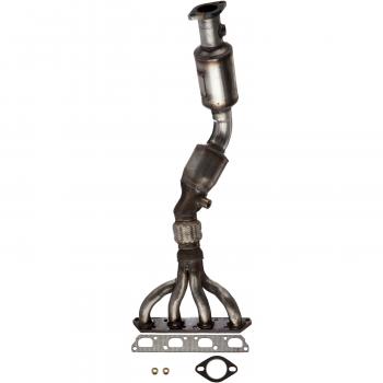 2005 Mini Cooper Exhaust Manifold with Integrated Catalytic Converter