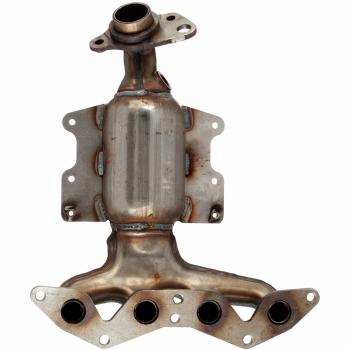 2004 Honda Civic Exhaust Manifold with Integrated Catalytic Converter Front ATP 101415 image 2 of 2