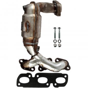 2000 Mazda MPV Exhaust Manifold with Integrated Catalytic Converter