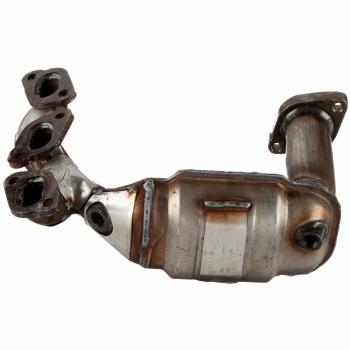 2001 Mazda MPV Exhaust Manifold with Integrated Catalytic Converter Front ATP 101418 image 3 of 4