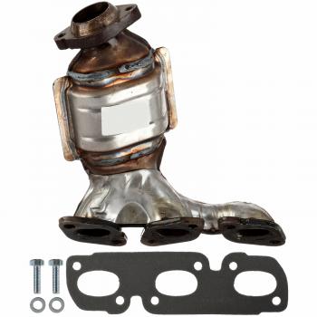 2001 Mazda MPV Exhaust Manifold with Integrated Catalytic Converter Rear ATP 101421 image 1 of 2