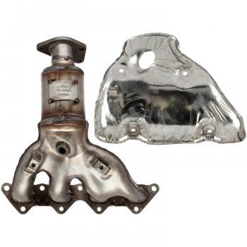 2003 Mitsubishi Eclipse Exhaust Manifold with Integrated Catalytic Converter ATP 101422 image 2 of 2
