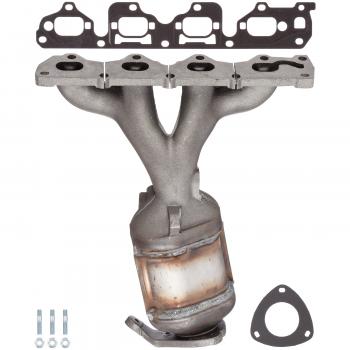 2008 Saturn Aura Exhaust Manifold with Integrated Catalytic Converter ATP 101429 image 1 of 2