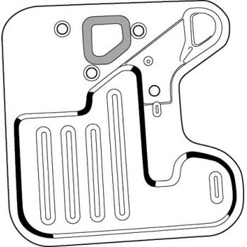 2000 Hyundai Elantra Auto Trans Filter Kit ATP B210 image 1 of 1