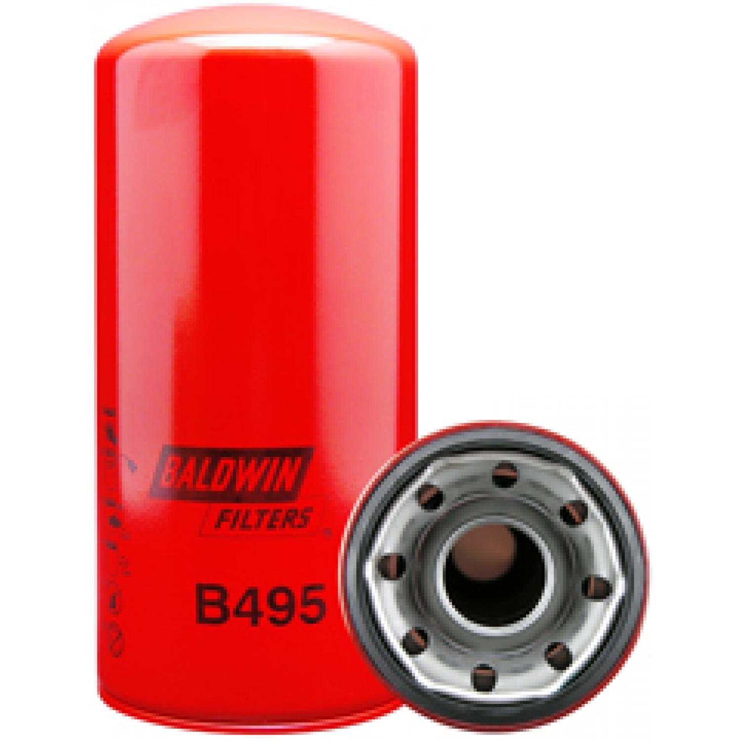 Baldwin B495 - Engine Oil Filter Baldwin B495 Engine Oil Filter product image 1 of 1