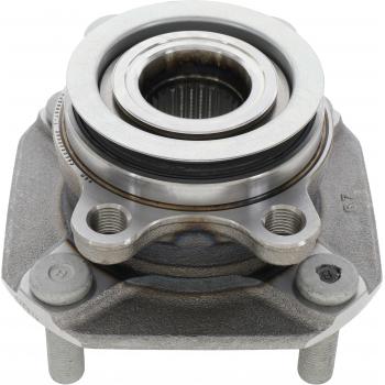 2012 Nissan Sentra Wheel Bearing and Hub Assembly Front BCA Bearings WE60498 image 1 of 4