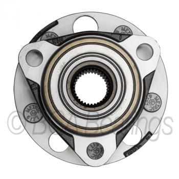 1989 Oldsmobile Cutlass Calais Wheel Bearing and Hub Assembly Front BCA Bearings WE60701 image 2 of 4