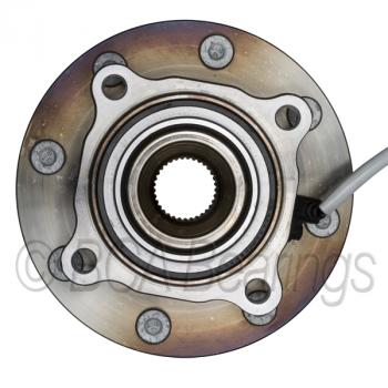 2005 Chevrolet Avalanche 2500 Wheel Bearing and Hub Assembly Front BCA Bearings WE60884 image 2 of 4