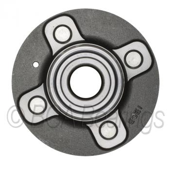 2005 Hyundai Accent Wheel Bearing and Hub Assembly Rear BCA Bearings WE60940 image 2 of 4