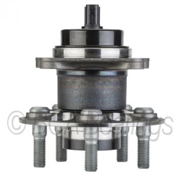 2014 Scion xD Wheel Bearing and Hub Assembly Rear BCA Bearings WE61206 image 3 of 4