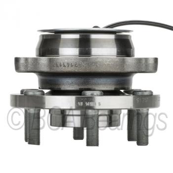 2013 Nissan Xterra Wheel Bearing and Hub Assembly Front BCA Bearings WE61213 image 3 of 4