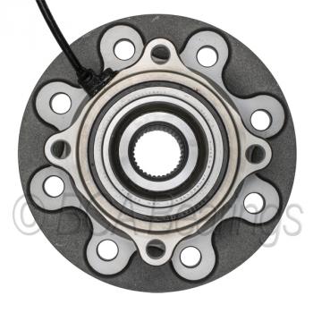 1999 Dodge Ram 2500 Wheel Bearing and Hub Assembly Front Right BCA Bearings WE61267 image 2 of 4