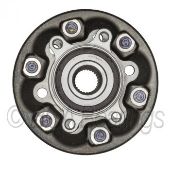 2012 GMC Canyon Wheel Bearing and Hub Assembly Front BCA Bearings WE61331 image 2 of 4