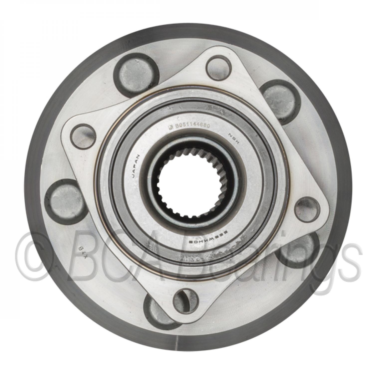 BCA Bearings WE61391 Wheel Bearing and Hub Assembly product image 2 of 5