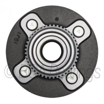 2005 Hyundai Accent Wheel Bearing and Hub Assembly Rear BCA Bearings WE61472 image 2 of 4