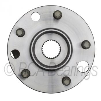 2007 Jaguar X-Type Wheel Bearing and Hub Assembly Rear BCA Bearings WE61483 image 4 of 4
