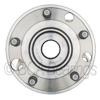 2009 Volvo V50 Wheel Bearing and Hub Assembly Rear BCA Bearings WE61490 image 4 of 4