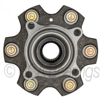 2004 Mitsubishi Montero Wheel Bearing and Hub Assembly Front BCA Bearings WE61568 image 2 of 4