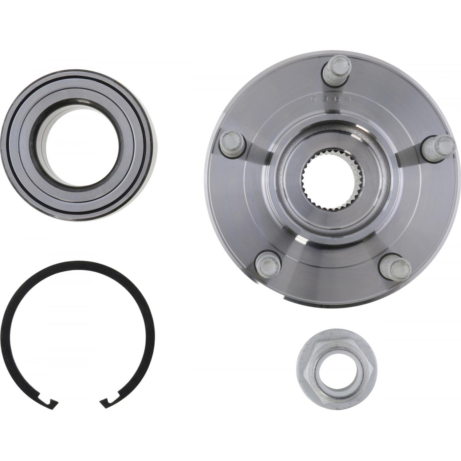 BCA Bearings WE61919 - Wheel Hub Repair Kit BCA Bearings WE61919 Wheel Bearing and Hub Assembly Repair Kit product image 4 of 4