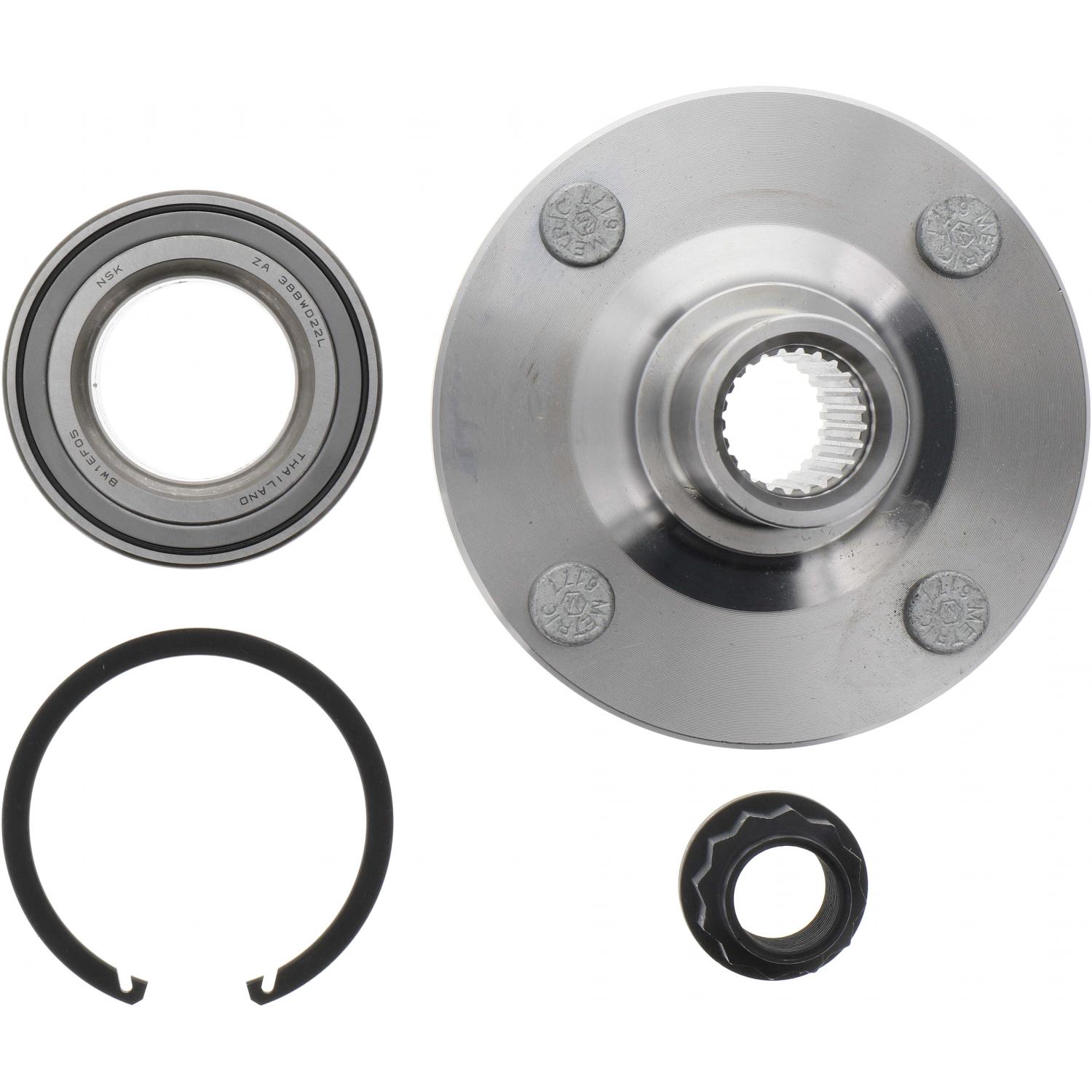 BCA Bearings WE61925 Wheel Bearing and Hub Assembly Repair Kit product image 3 of 4