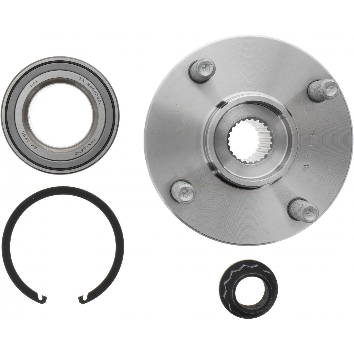 BCA Bearings WE61925 Wheel Bearing and Hub Assembly Repair Kit product image 4 of 4