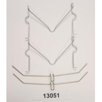 1990 Toyota Land Cruiser Disc Brake Hardware Kit Front Better Brake Parts 13051K image 1 of 1