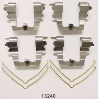 1992 Ford Probe Disc Brake Hardware Kit Front Better Brake Parts 13240K image 1 of 1