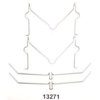 2002 Toyota Sequoia Disc Brake Hardware Kit Front Better Brake Parts 13271K image 1 of 1
