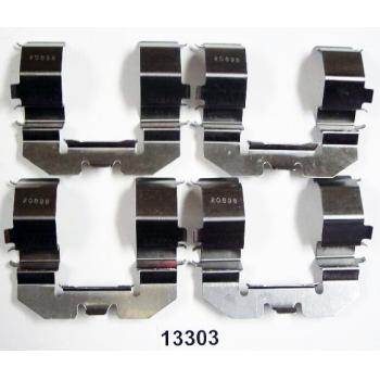 1990 Subaru Legacy Disc Brake Hardware Kit Front Better Brake Parts 13303K image 1 of 1