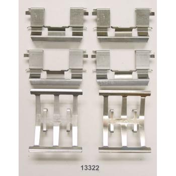 2000 Acura NSX Disc Brake Hardware Kit Front Better Brake Parts 13322K image 1 of 1