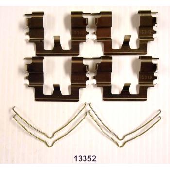 1992 Mazda 929 Disc Brake Hardware Kit Front Better Brake Parts 13352K image 1 of 1