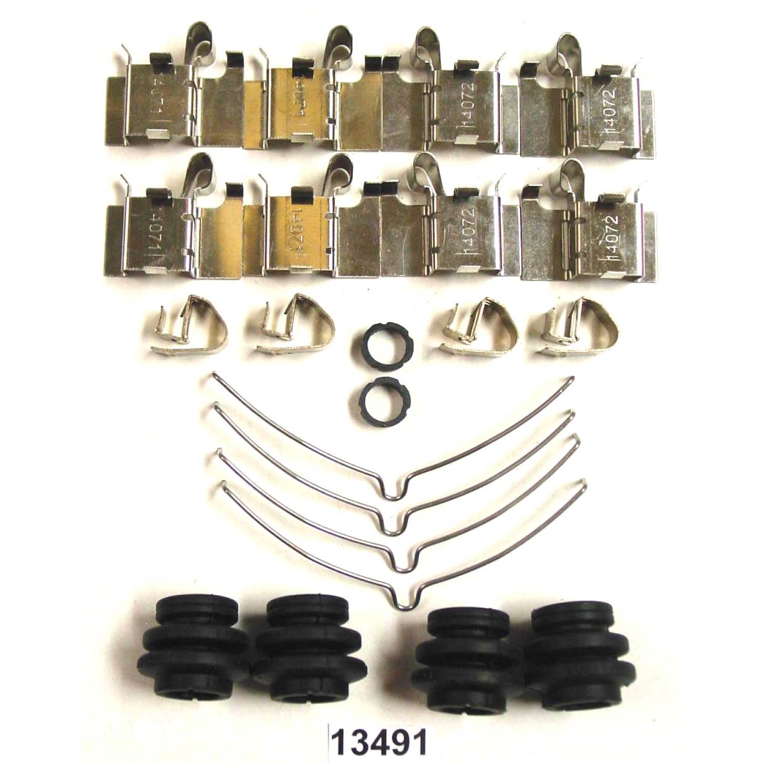 Better Brake Parts 13491K - Disc Brake Hardware Kit Better Brake Parts 13491K Disc Brake Hardware Kit product image 1 of 1