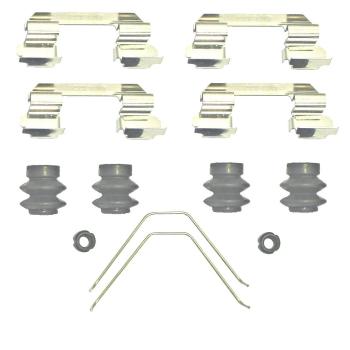 2010 Nissan Versa Disc Brake Hardware Kit Front Better Brake Parts 13496K image 1 of 1