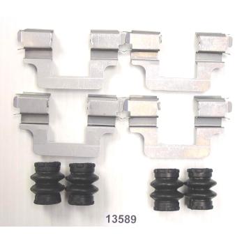 2010 Volkswagen CC Disc Brake Hardware Kit Rear Better Brake Parts 13589K image 1 of 1