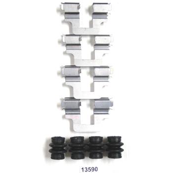 2009 Volkswagen Rabbit Disc Brake Hardware Kit Rear Better Brake Parts 13590K image 1 of 1