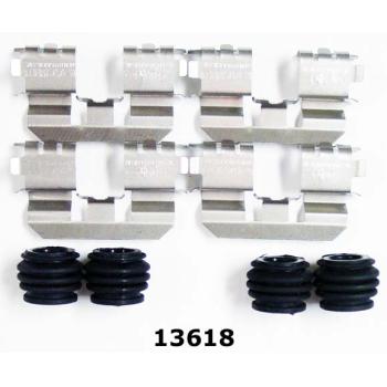 2010 Acura TSX Disc Brake Hardware Kit Rear Better Brake Parts 13618K image 1 of 1