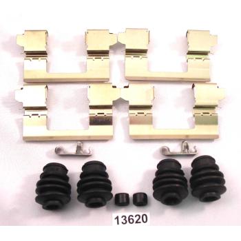2014 Nissan Rogue Select Disc Brake Hardware Kit Front Better Brake Parts 13620K image 1 of 1