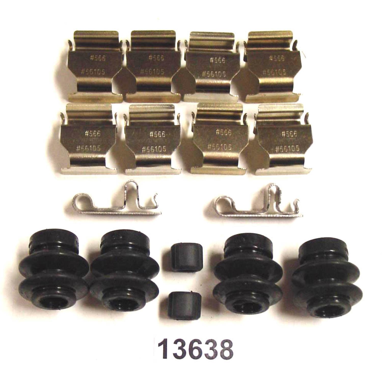 Better Brake Parts 13638K - Disc Brake Hardware Kit Better Brake Parts 13638K Disc Brake Hardware Kit product image 1 of 1