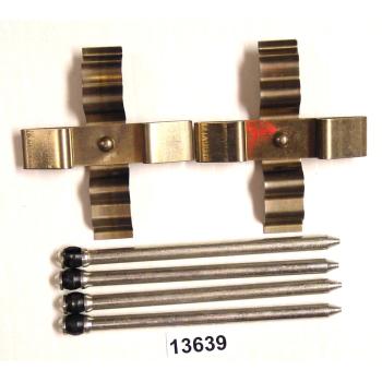 2009 Volkswagen Touareg Disc Brake Hardware Kit Rear Better Brake Parts 13639K image 1 of 1