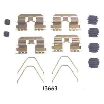 2012 Acura TSX Disc Brake Hardware Kit Rear Better Brake Parts 13663K image 1 of 1