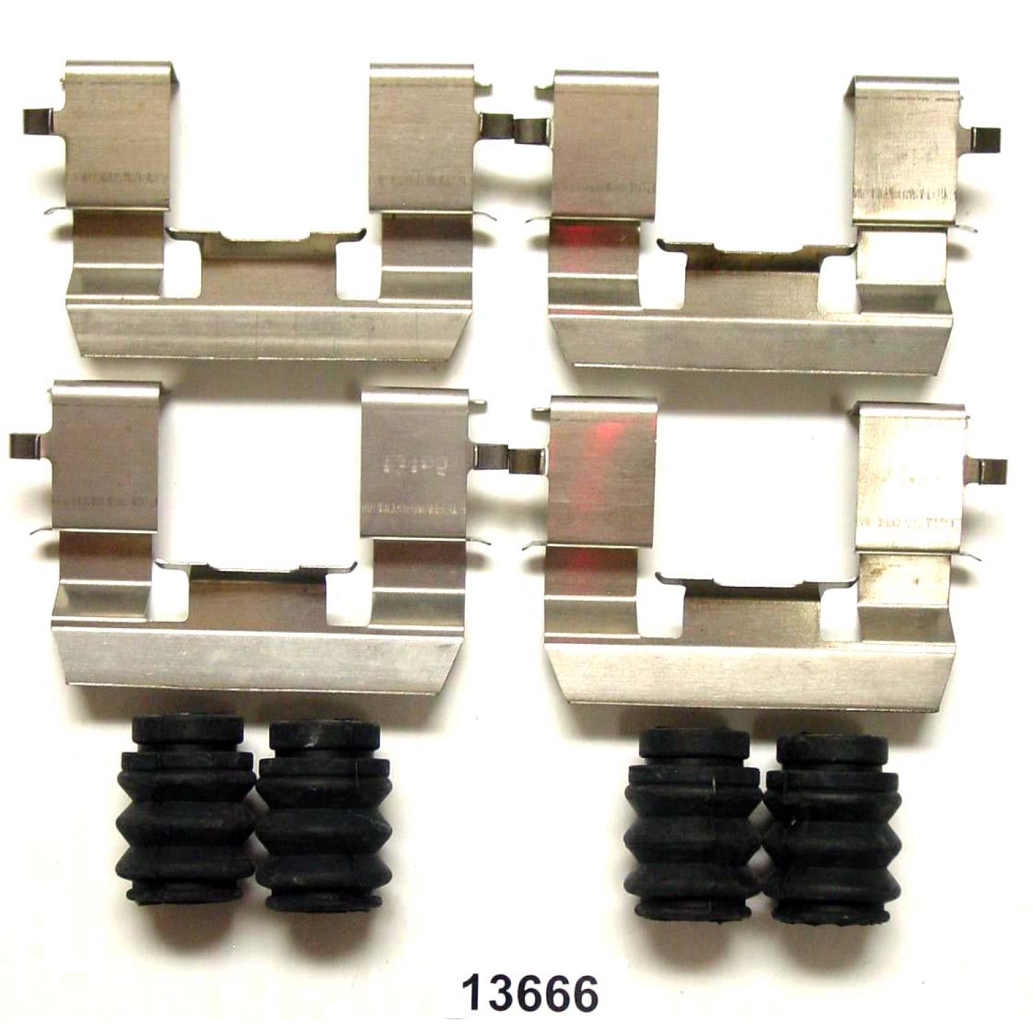 Better Brake Parts 13666K - Disc Brake Hardware Kit Better Brake Parts 13666K Disc Brake Hardware Kit product image 1 of 1