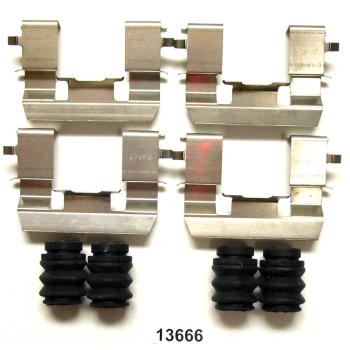 2008 Acura TSX Disc Brake Hardware Kit Front Better Brake Parts 13666K image 1 of 1