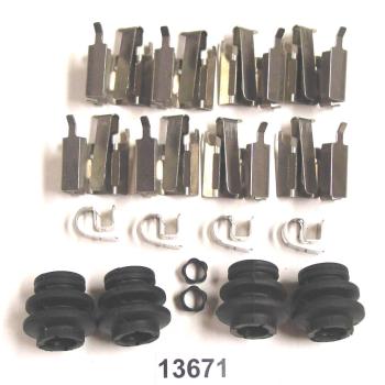 2016 Lexus IS200t Disc Brake Hardware Kit Rear Better Brake Parts 13671K image 1 of 1
