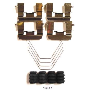 2012 Acura TSX Disc Brake Hardware Kit Front Better Brake Parts 13677K image 1 of 1