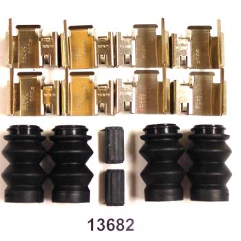 2019 Ford Transit Custom Disc Brake Hardware Kit Rear Better Brake Parts 13682K image 1 of 1