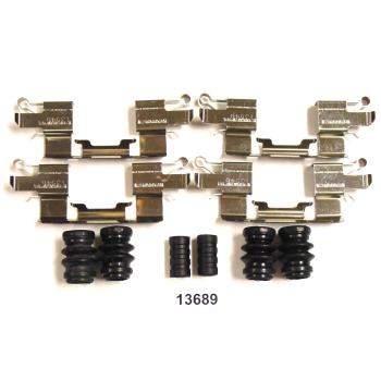 2014 Nissan Leaf Disc Brake Hardware Kit Front Better Brake Parts 13689K image 1 of 1