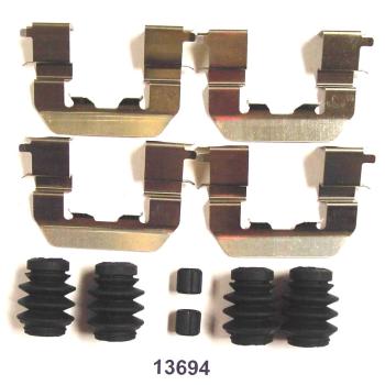 2014 Hyundai Elantra Disc Brake Hardware Kit Front Better Brake Parts 13694K image 1 of 1