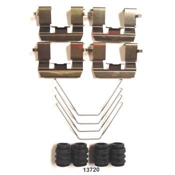 2012 Honda Civic Disc Brake Hardware Kit Front Better Brake Parts 13720K image 1 of 1