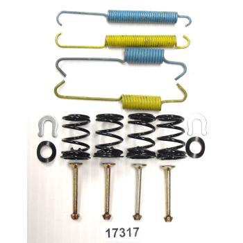 1991 Hyundai Excel Drum Brake Hardware Kit Rear Better Brake Parts 17317K image 1 of 1