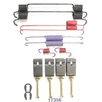 1998 Chevrolet Tracker Drum Brake Hardware Kit Rear Better Brake Parts 17356K image 1 of 1